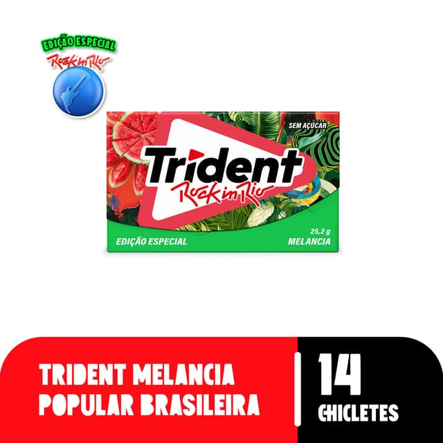 Chiclete Trident Melancia 25,2g